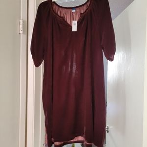 Old Navy Velvet Dress